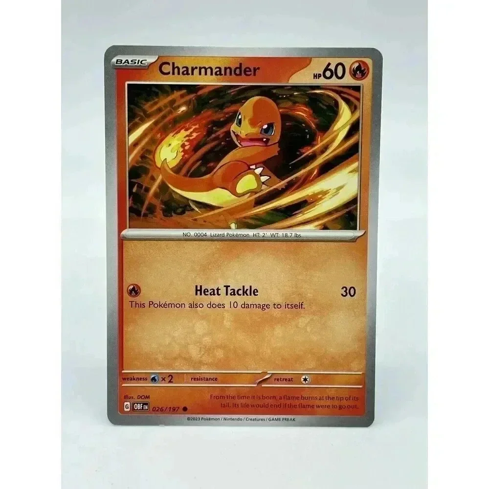 Charmander‎ 26/197 S & V Obsidian Flames Non Holo Pokemon TCG Mint Unplayed